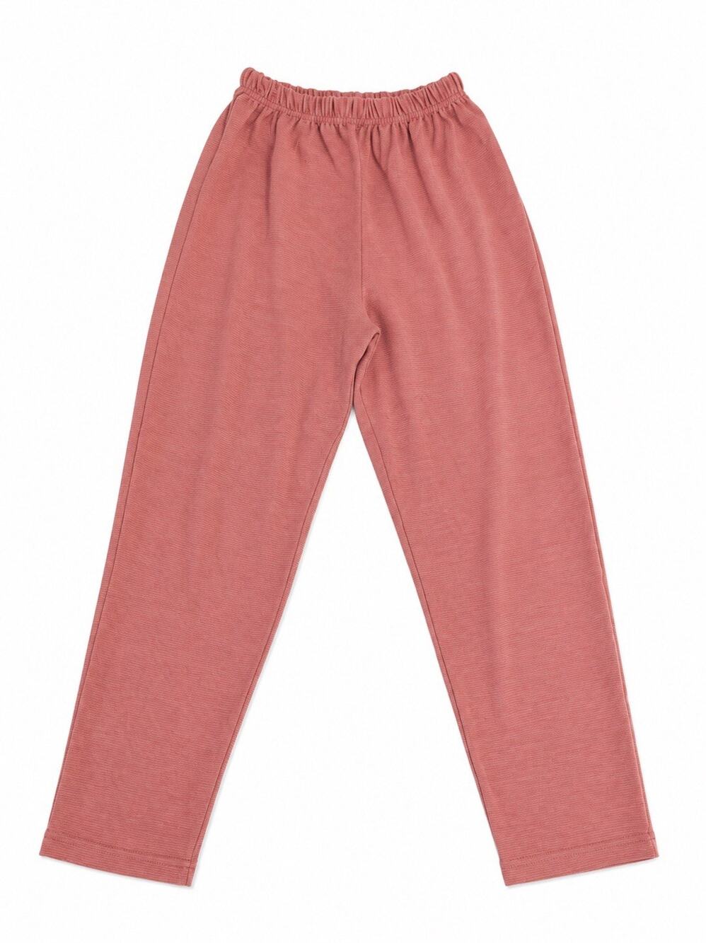 Ashly Brent Women’s Large Pink Pull-On Pants Elastic Waist Vintage Style